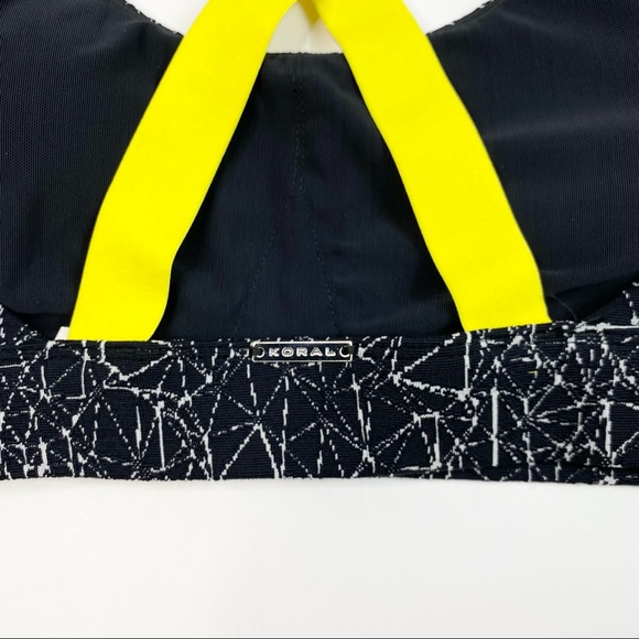 ♦️SOLD♦️Koral Fame Criss-Cross Sports Bra Black - Picture 10 of 10